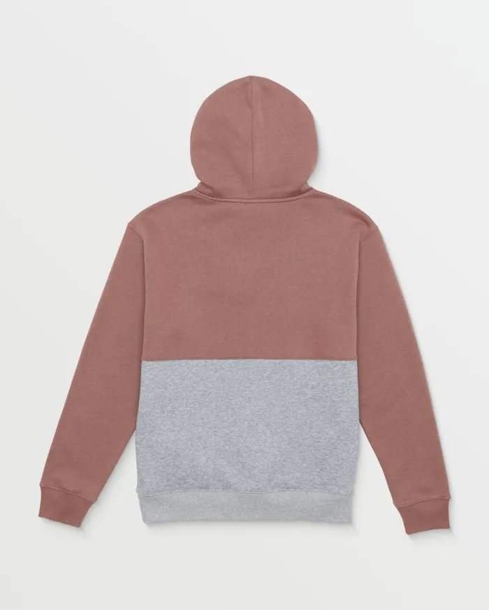Divided Pullover Hoodie 8211 Nutmeg Mens Volcom Hoodies and Sweatshirts