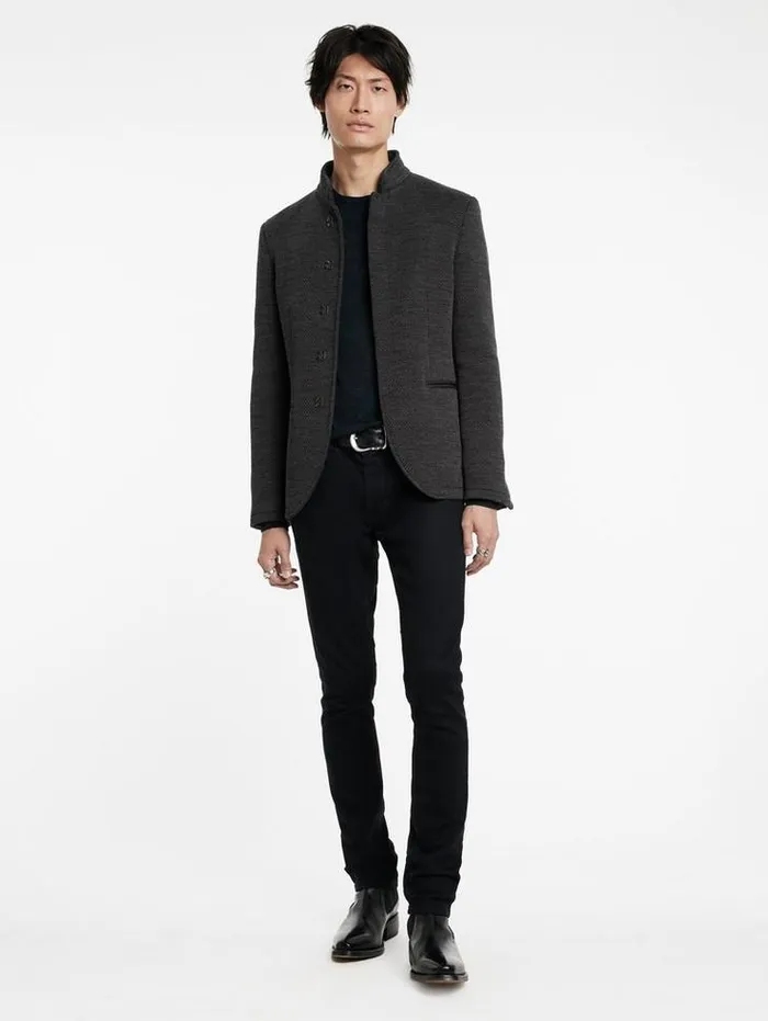 DOREAN JACKET Carbon Men John Varvatos Suit Jackets