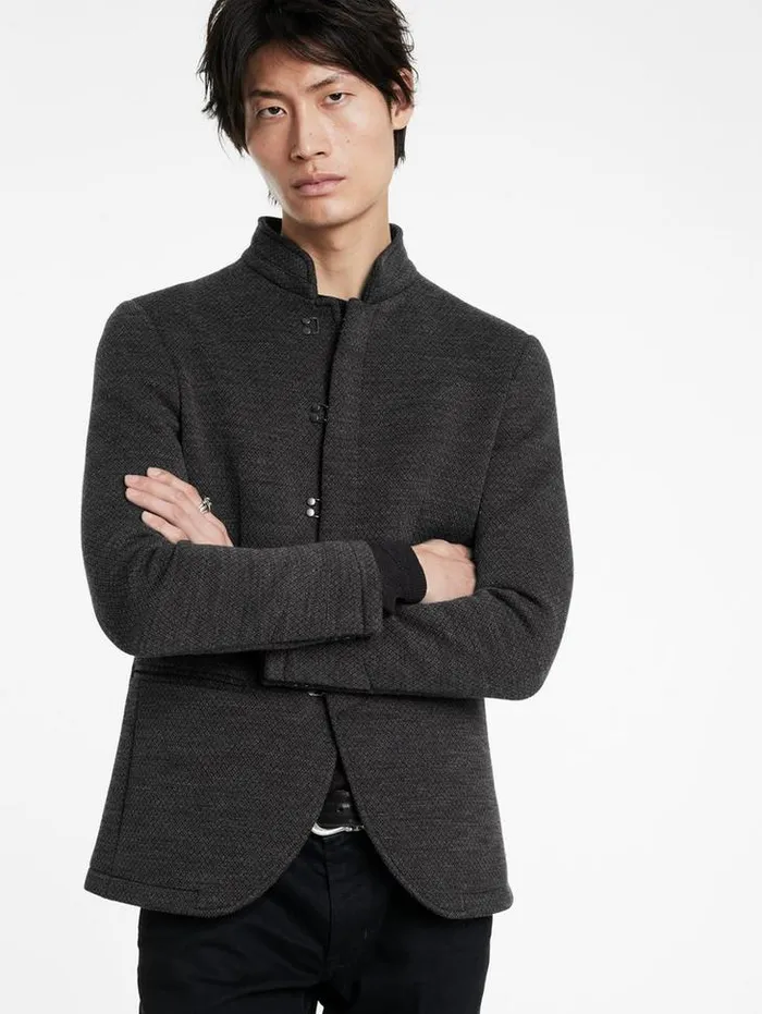 DOREAN JACKET Carbon Men John Varvatos Suit Jackets