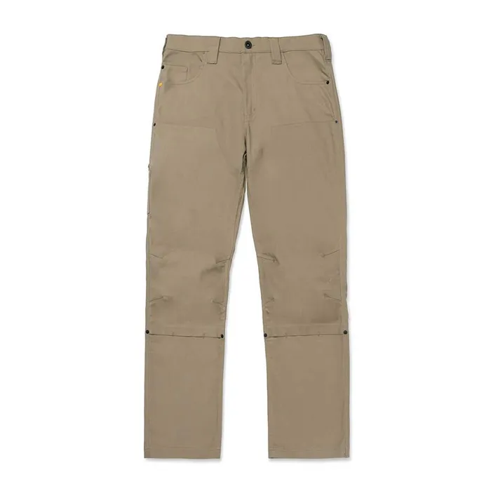 Double Front Stretch Canvas Straight Fit Utility Pant Khaki Men Cat Footwear Pants Double Front Stretch Canvas Straight Fit Utility Pant Khaki Men Cat Footwear Pants