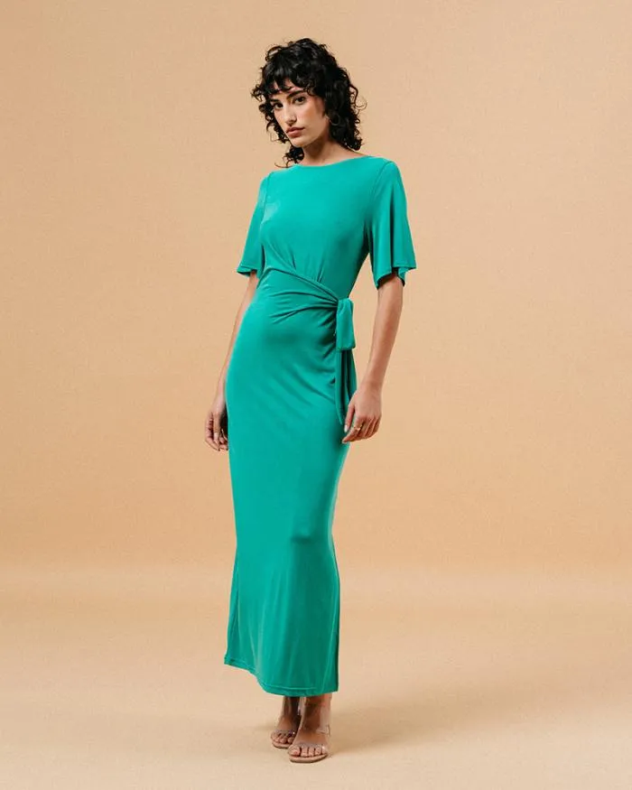 DRESS VERT MARYLINE Shop Grace and Mila Long Dresses
