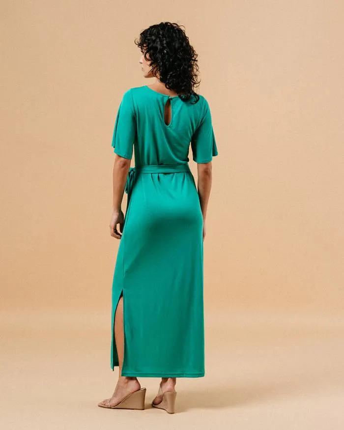 DRESS VERT MARYLINE Shop Grace and Mila Long Dresses
