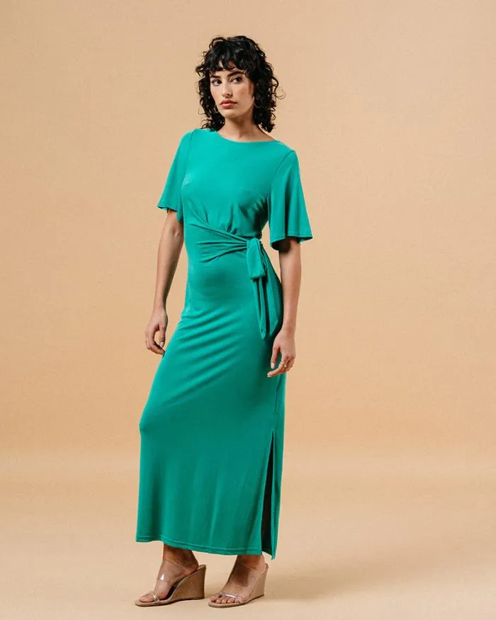 DRESS VERT MARYLINE Shop Grace and Mila Long Dresses