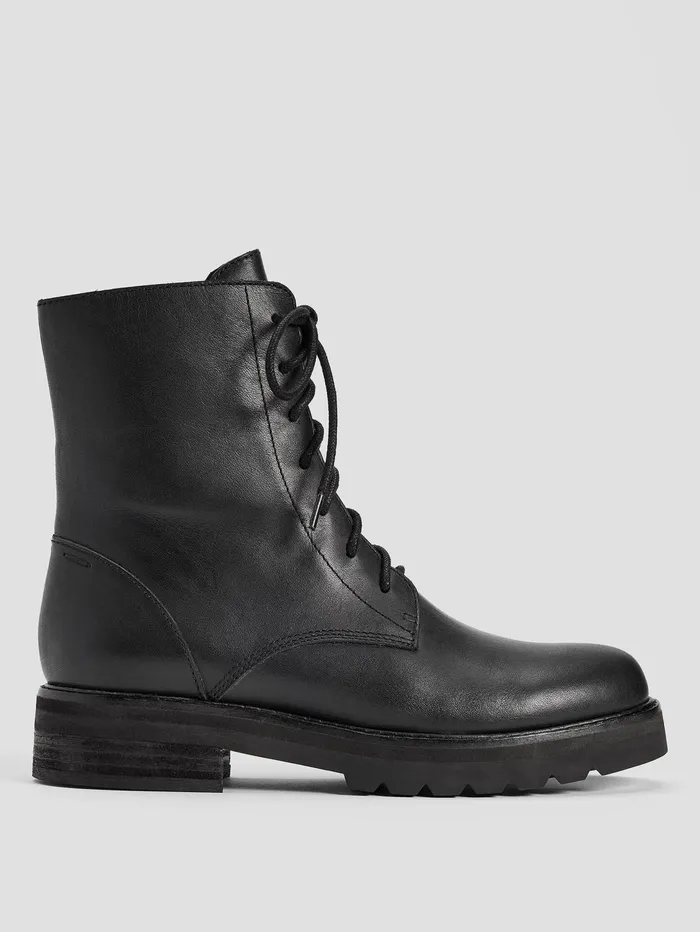 Dresses and Skirts Women Eileen Fisher Coin Leather Bootie Black