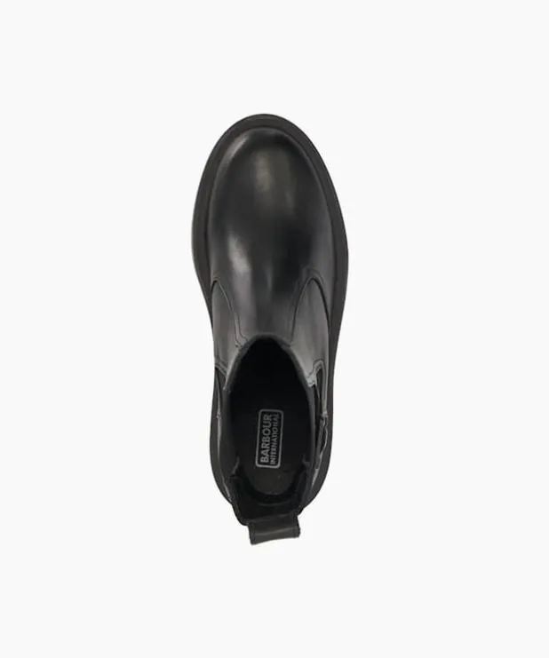 Dune London Black Boots Women Leather Chelsea Boots Black
