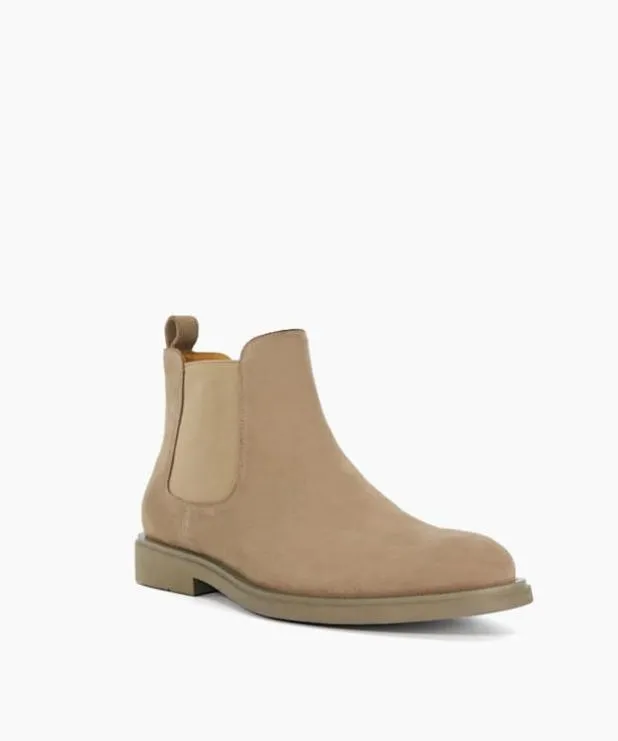 Dune London Chelsea Boots Men Signature Slip On Boots Neutral