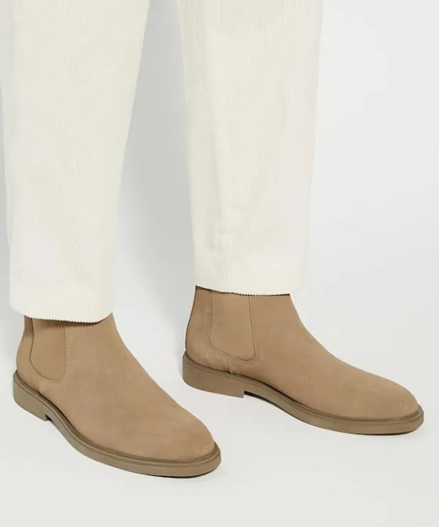 Dune London Chelsea Boots Men Signature Slip On Boots Neutral