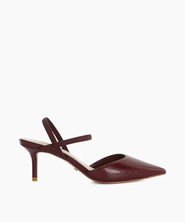 Dune London Heels Women Stiletto Heeled Courts Red
