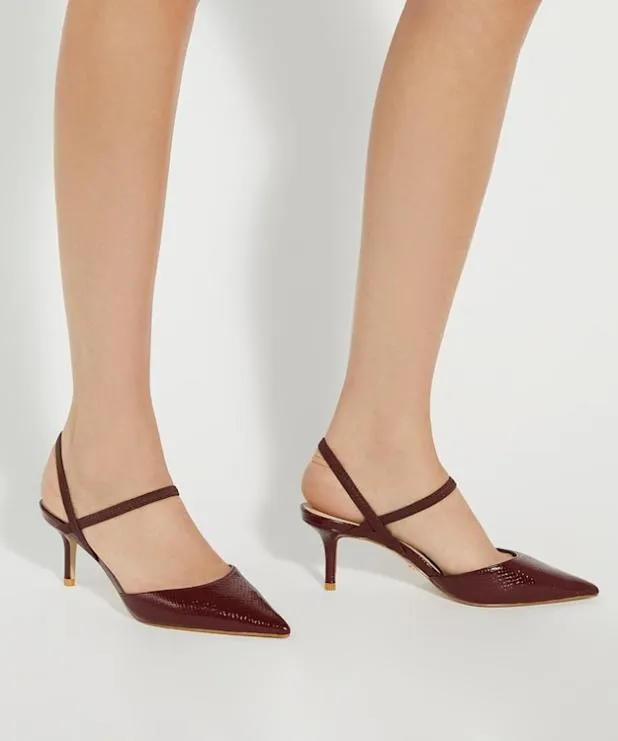 Dune London Heels Women Stiletto Heeled Courts Red