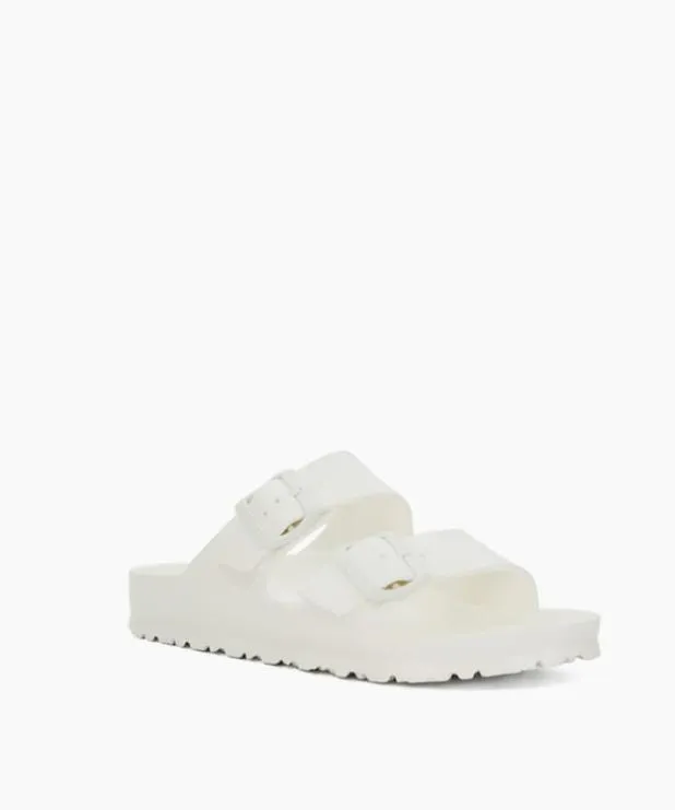 Dune London White Sandals Women Casual DoubleStrap Sandals White