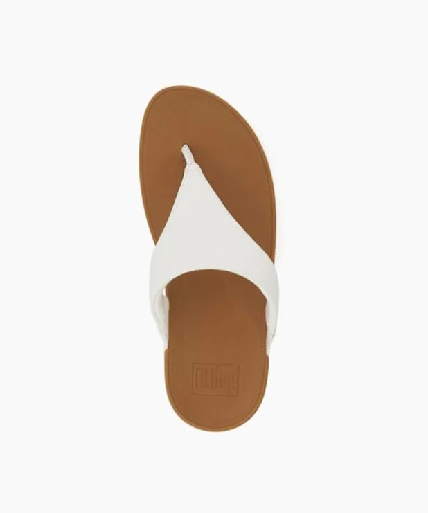 Dune London White Sandals Women ToePost Leather LowWedge Sandals White