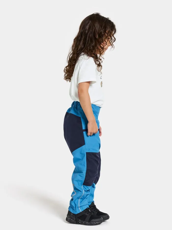 Dusk Kids039 Pants 5 Flag Blue Kids Didriksons Waterproof Trousers