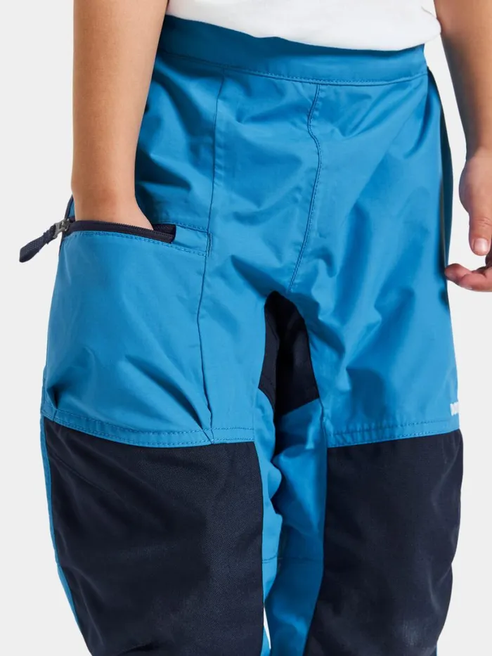 Dusk Kids039 Pants 5 Flag Blue Kids Didriksons Waterproof Trousers