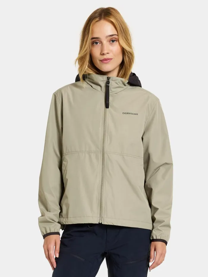 Ellie Jacket Mistel Green Women Didriksons Spring Jackets