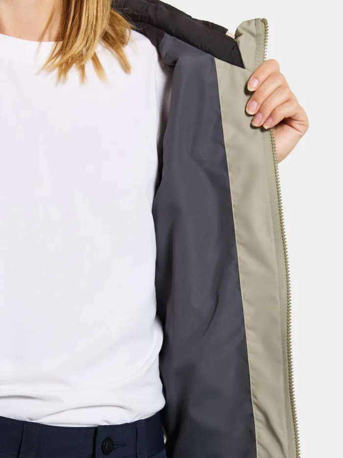 Ellie Jacket Mistel Green Women Didriksons Spring Jackets