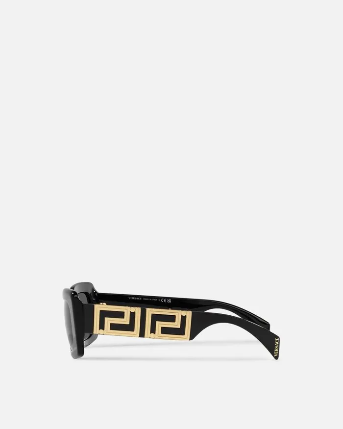 Endless Greca Sunglasses Blackgold Women Versace Sunglasses