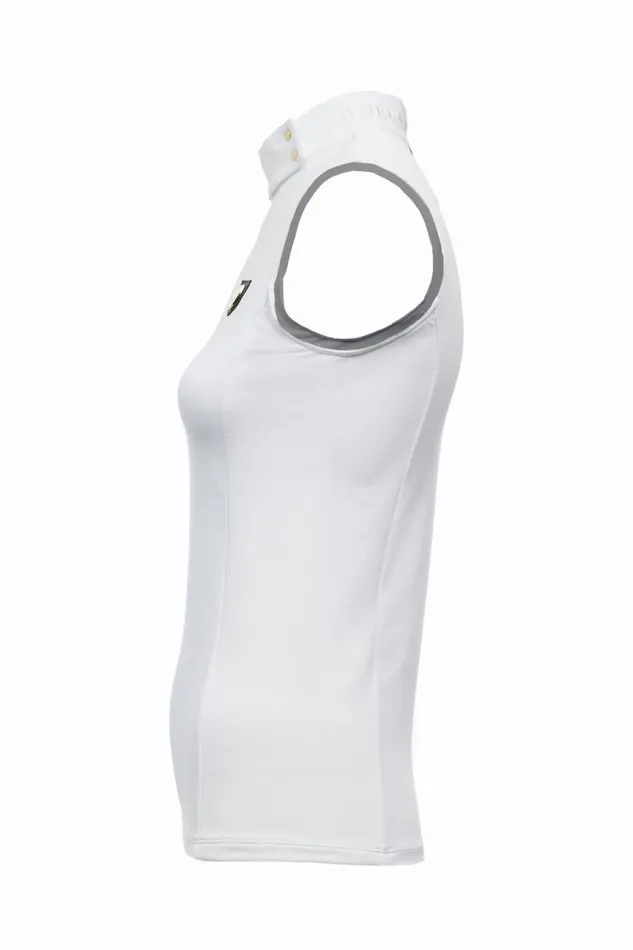 Equestrian Base Layers Holland Cooper Elite Sleeveless Base Layer White Equestrian Base Layers Holland Cooper Elite Sleeveless Base Layer White