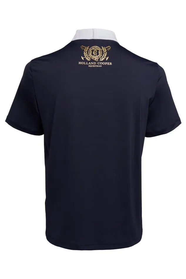 Equestrian Base Layers Holland Cooper Windsor Short Sleeve Base Layer Ink Navy