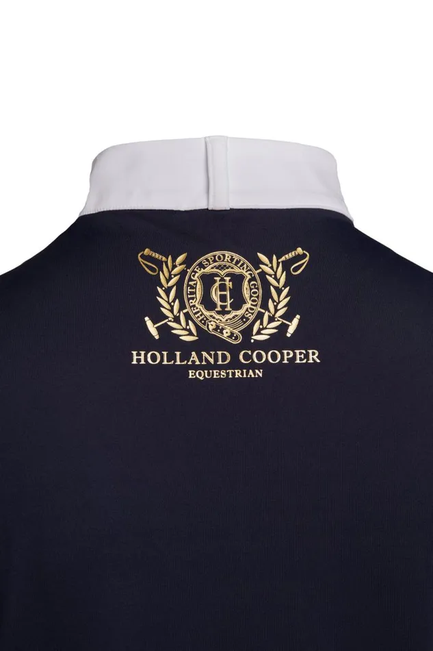 Equestrian Base Layers Holland Cooper Windsor Short Sleeve Base Layer Ink Navy
