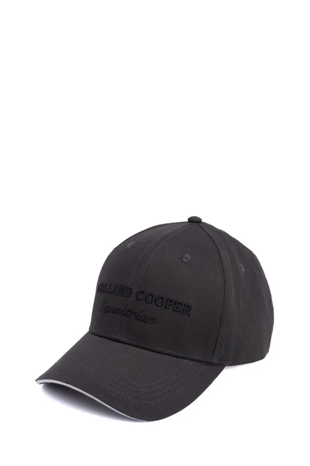 Equestrian Headwear Holland Cooper HC Equestrian Cap Charcoal Equestrian Headwear Holland Cooper HC Equestrian Cap Charcoal