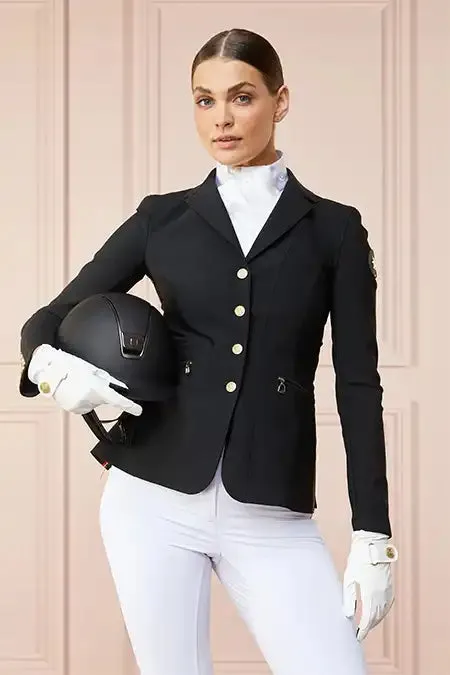 Equestrian Jackets Holland Cooper The Competition Jacket Black Equestrian Jackets Holland Cooper The Competition Jacket Black