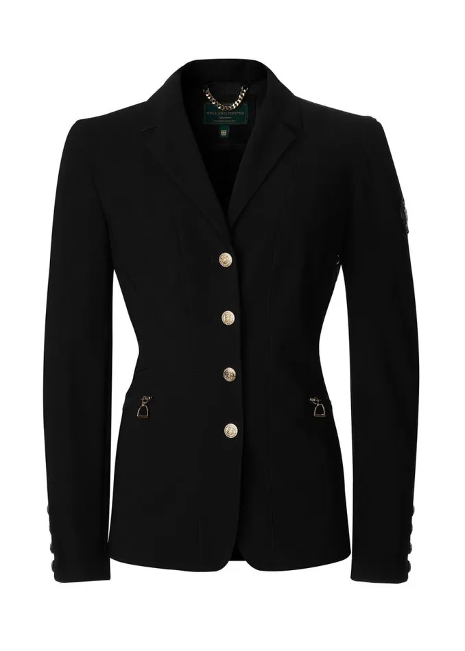 Equestrian Jackets Holland Cooper The Competition Jacket Black Equestrian Jackets Holland Cooper The Competition Jacket Black