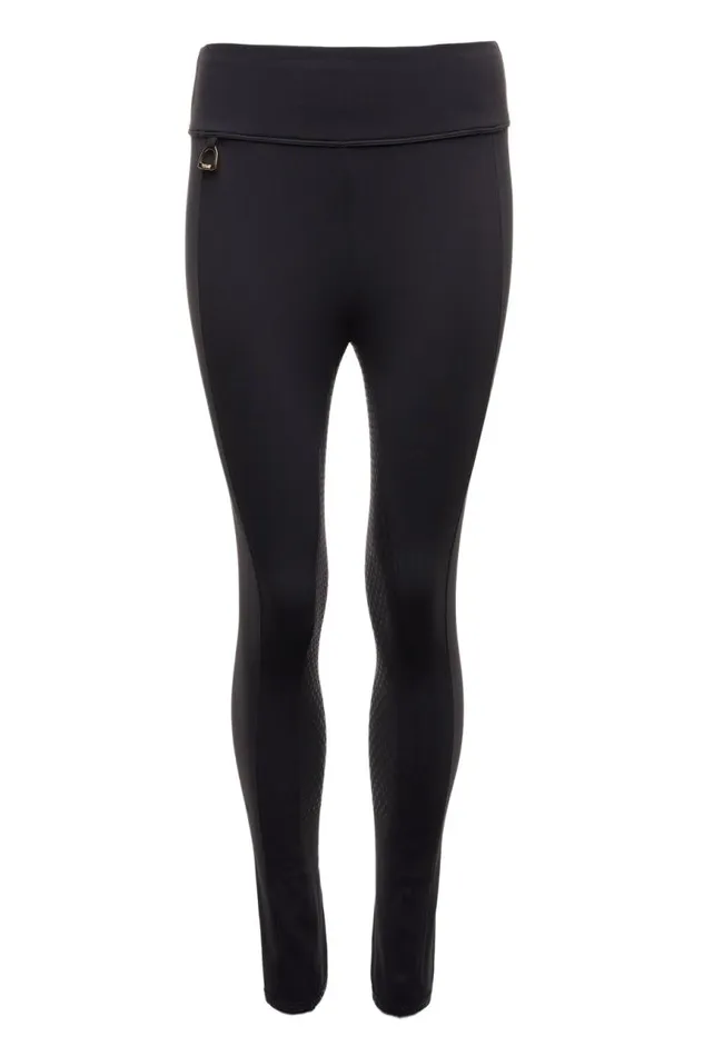EquestrianWomen Leggings Holland Cooper Beauford Legging Black EquestrianWomen Leggings Holland Cooper Beauford Legging Black