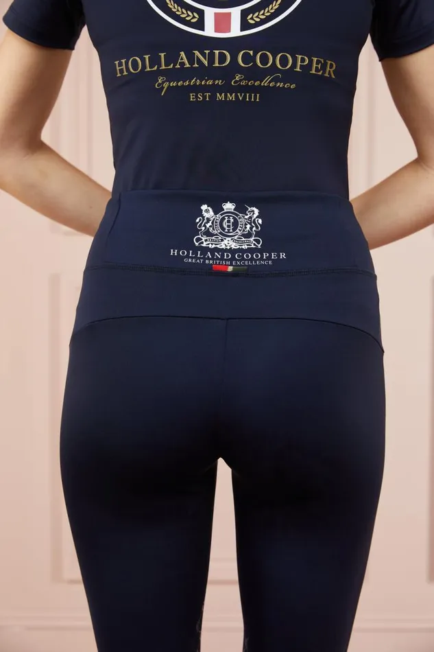 EquestrianWomen Leggings Holland Cooper Sport Legging Ink Navy EquestrianWomen Leggings Holland Cooper Sport Legging Ink Navy