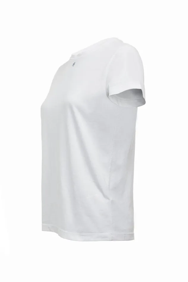 EquestrianWomen Polo Shirts and Tees Holland Cooper Monogram Tee White EquestrianWomen Polo Shirts and Tees Holland Cooper Monogram Tee White
