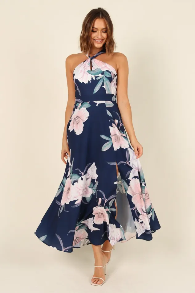 Event Dresses Miara Dress Navy 8211 Petal and Pup Women