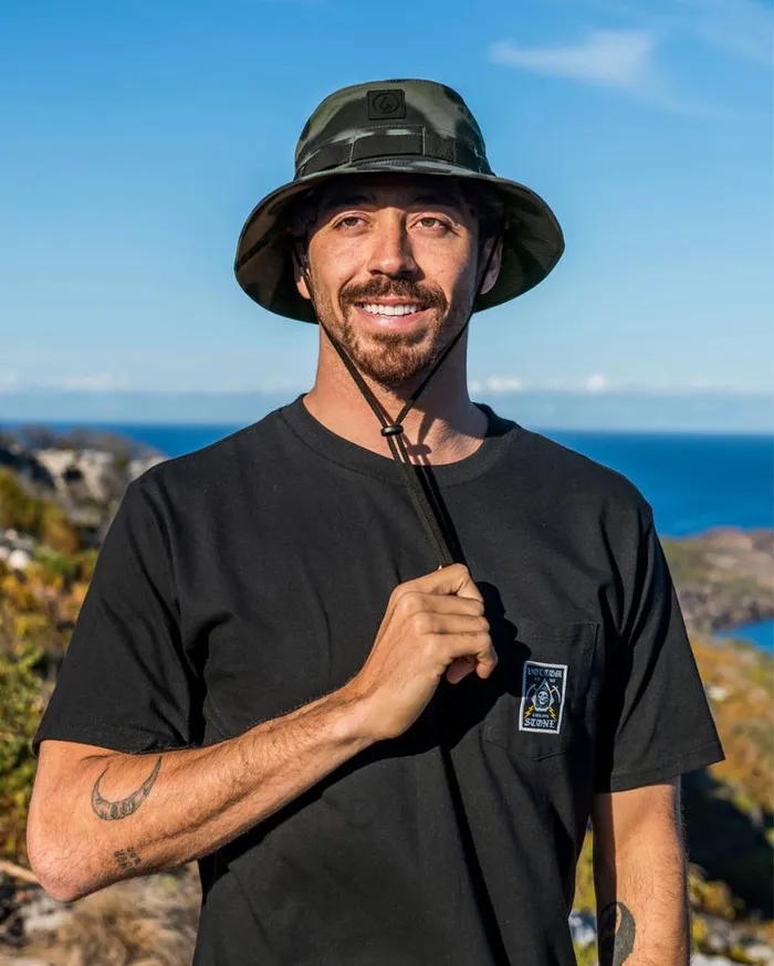 Fa Zephyr Boonie Hat 8211 Winter Moss Mens Volcom Hats and Beanies