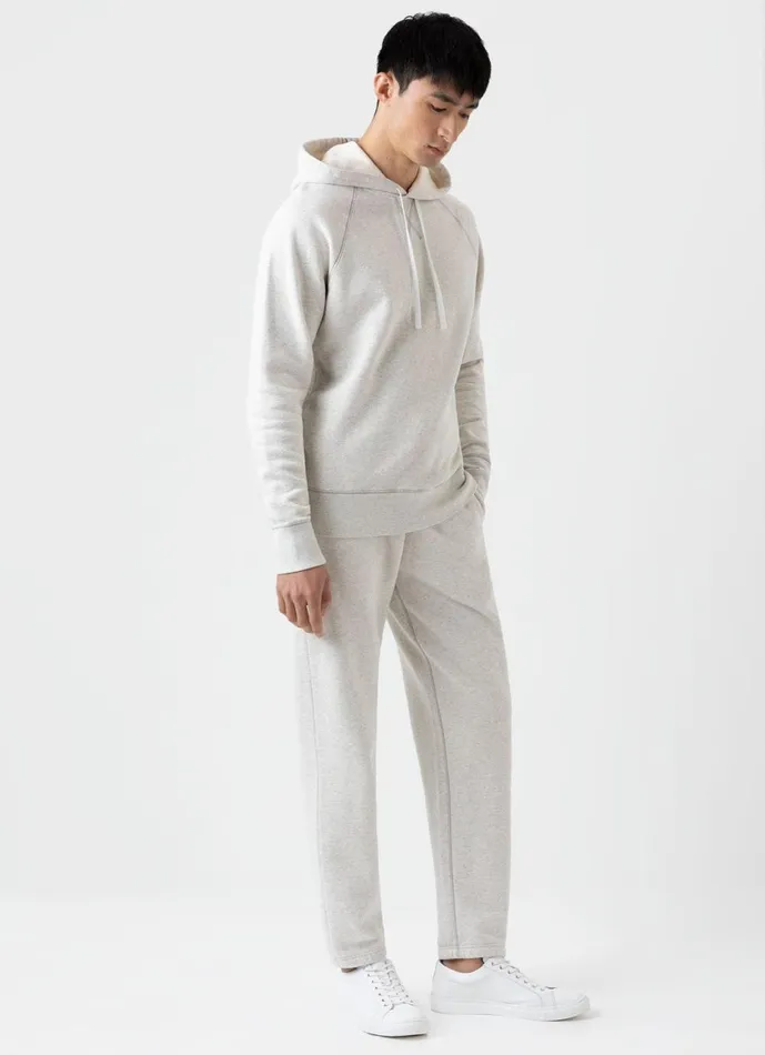 Fleeceback Hoody Archive White Melange Men SUNSPEL Sweatshirts and Sweatpants