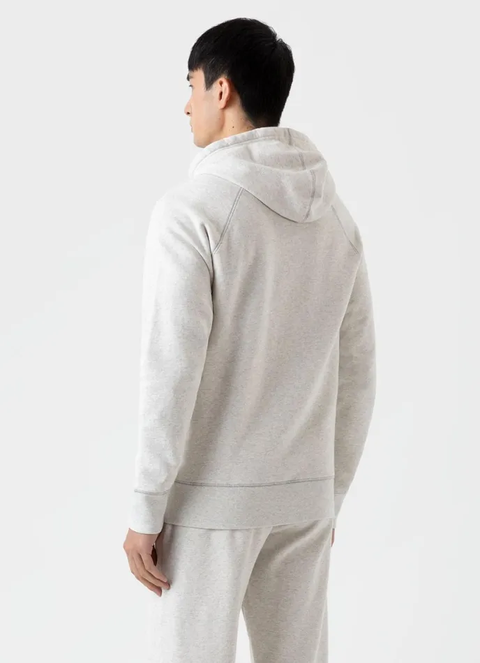 Fleeceback Hoody Archive White Melange Men SUNSPEL Sweatshirts and Sweatpants