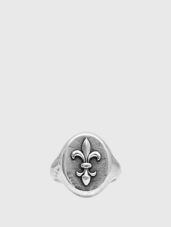 FLEUR DE LIS FEATURE RING No Color Men John Varvatos Jewelry