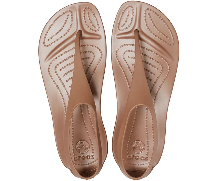 FlipFlops Sexi Flip Bronze 8211 Crocs Women