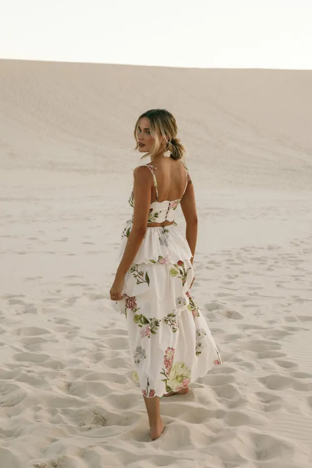 Floral Dresses Adelaide Maxi Dress Native Flora 8211 Petal and Pup Women