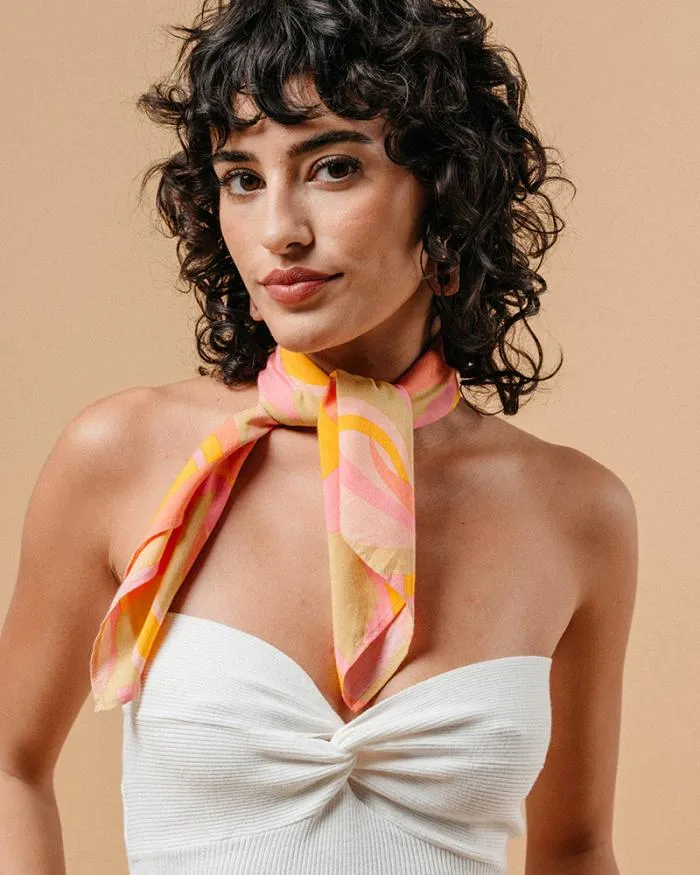 FOULARD ROSE MAYA Shop Grace and Mila Scarf