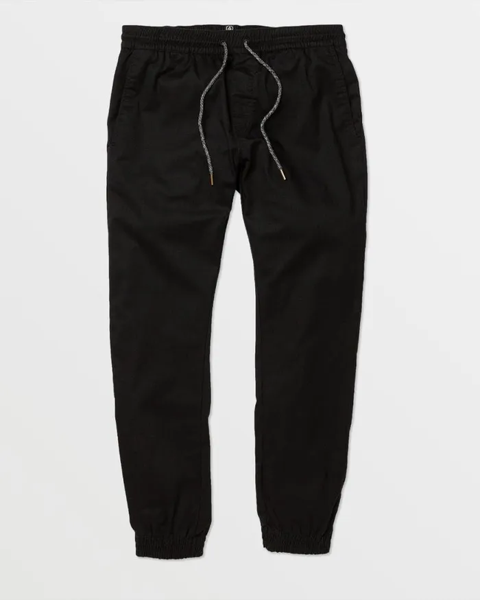 Frickin Slim Joggers 8211 Black Mens Volcom Pants