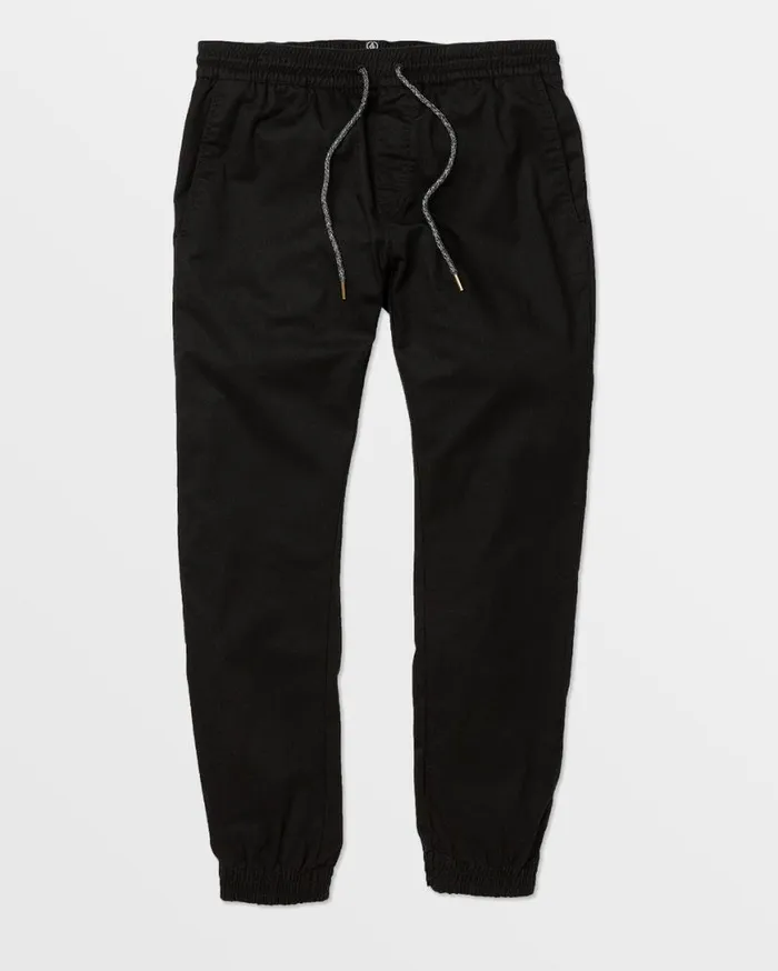 Frickin Slim Joggers 8211 Black Mens Volcom Pants