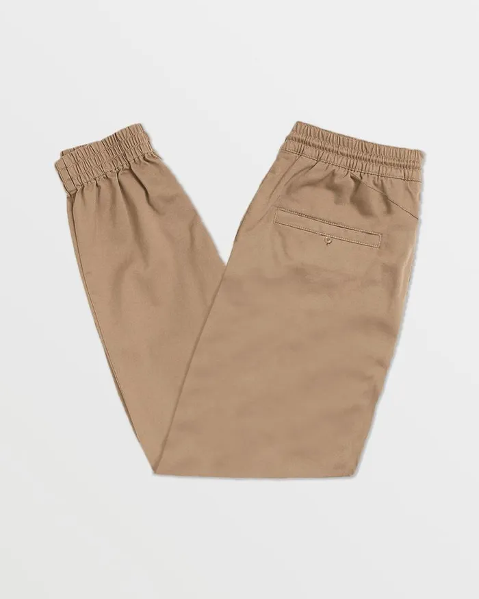 Frickin Slim Joggers 8211 Khaki Mens Volcom Hiking