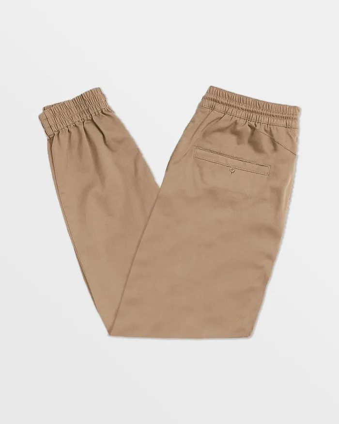 Frickin Slim Joggers 8211 Khaki Mens Volcom Hiking