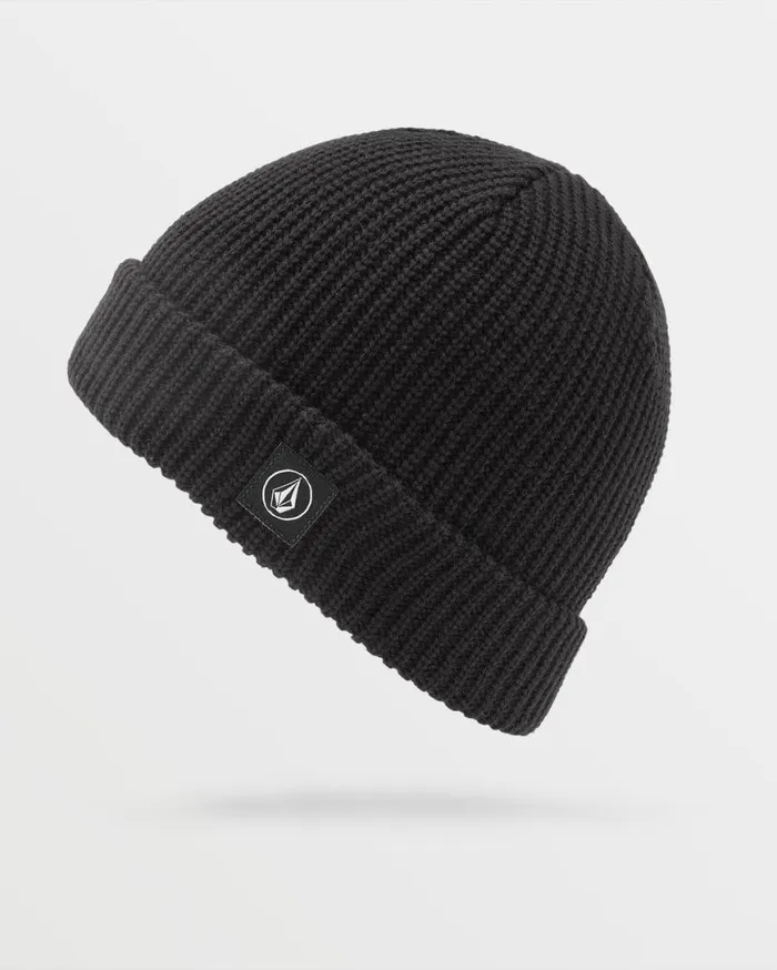 Full Stone Beanie W 8211 Black Womens Volcom Hats and Beanies