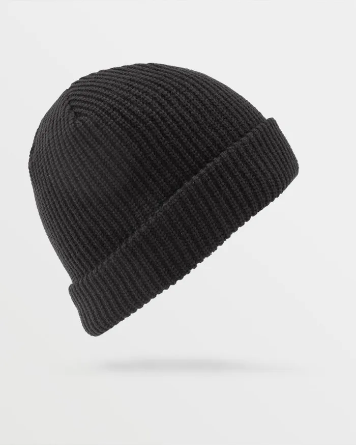 Full Stone Beanie W 8211 Black Womens Volcom Hats and Beanies