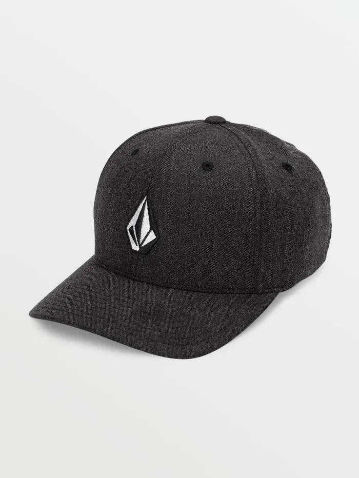 Full Stone Heather Flexfit Hat 8211 Charcoal Heather Mens Volcom Golf