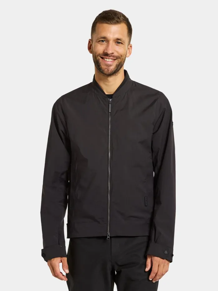 Gabriel Jacket Black Men Didriksons Spring Jackets