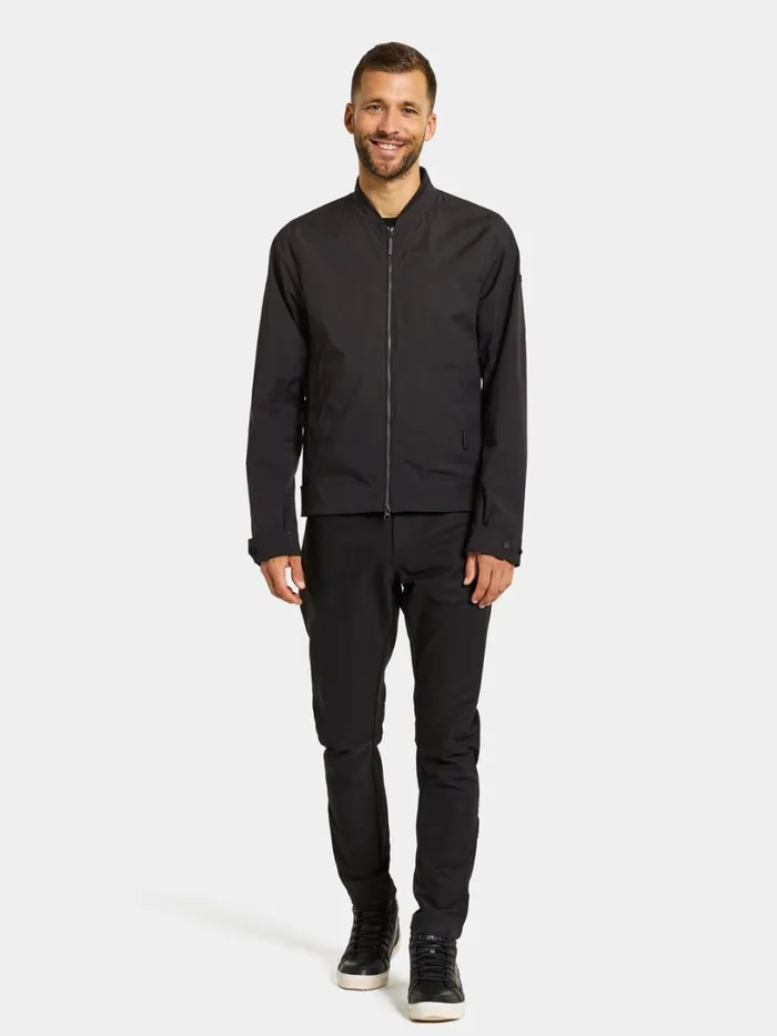 Gabriel Jacket Black Men Didriksons Spring Jackets