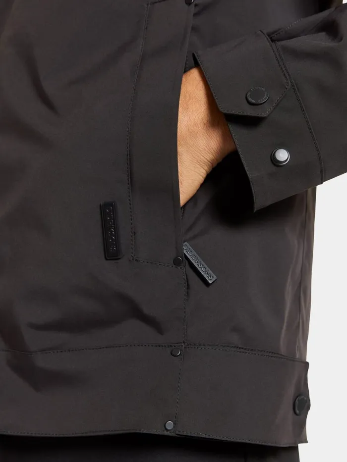 Gabriel Jacket Black Men Didriksons Spring Jackets