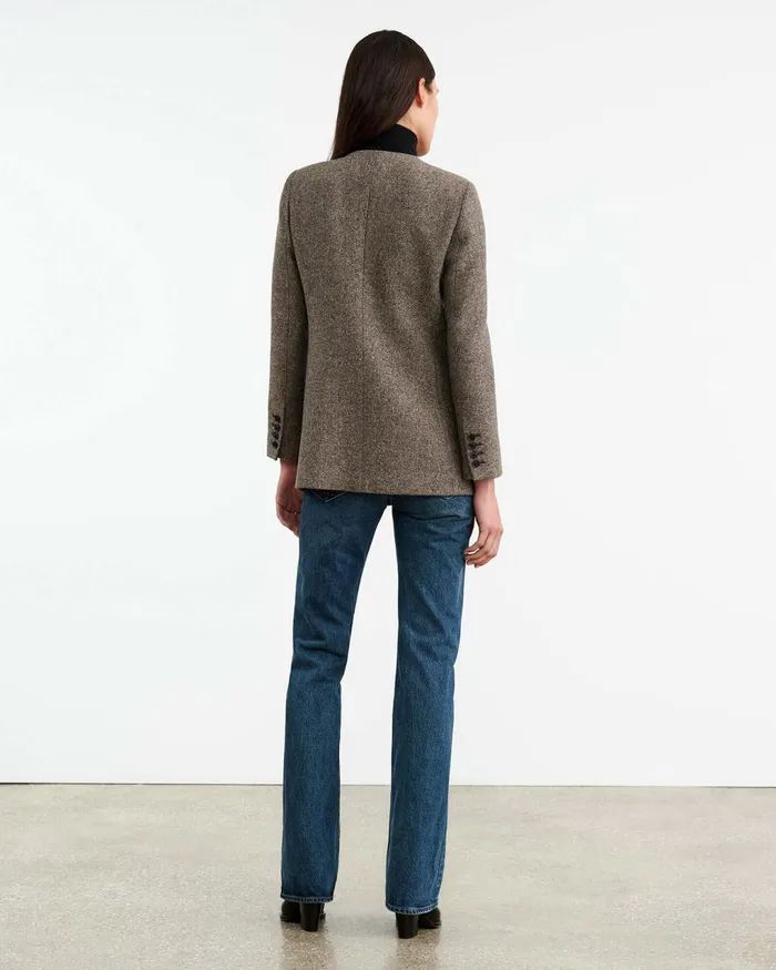 GABRIELLA JACKET Feather Grey Donagal Women Nili Lotan Jackets and Blazers