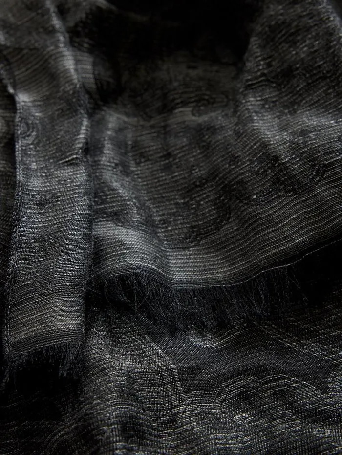 GOWER SCARF Carbon Men John Varvatos Scarves and Ties