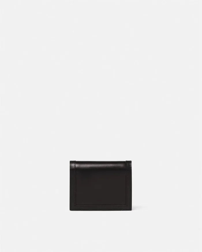 Greca Goddess Bifold Wallet Blackgold Women Versace Wallets